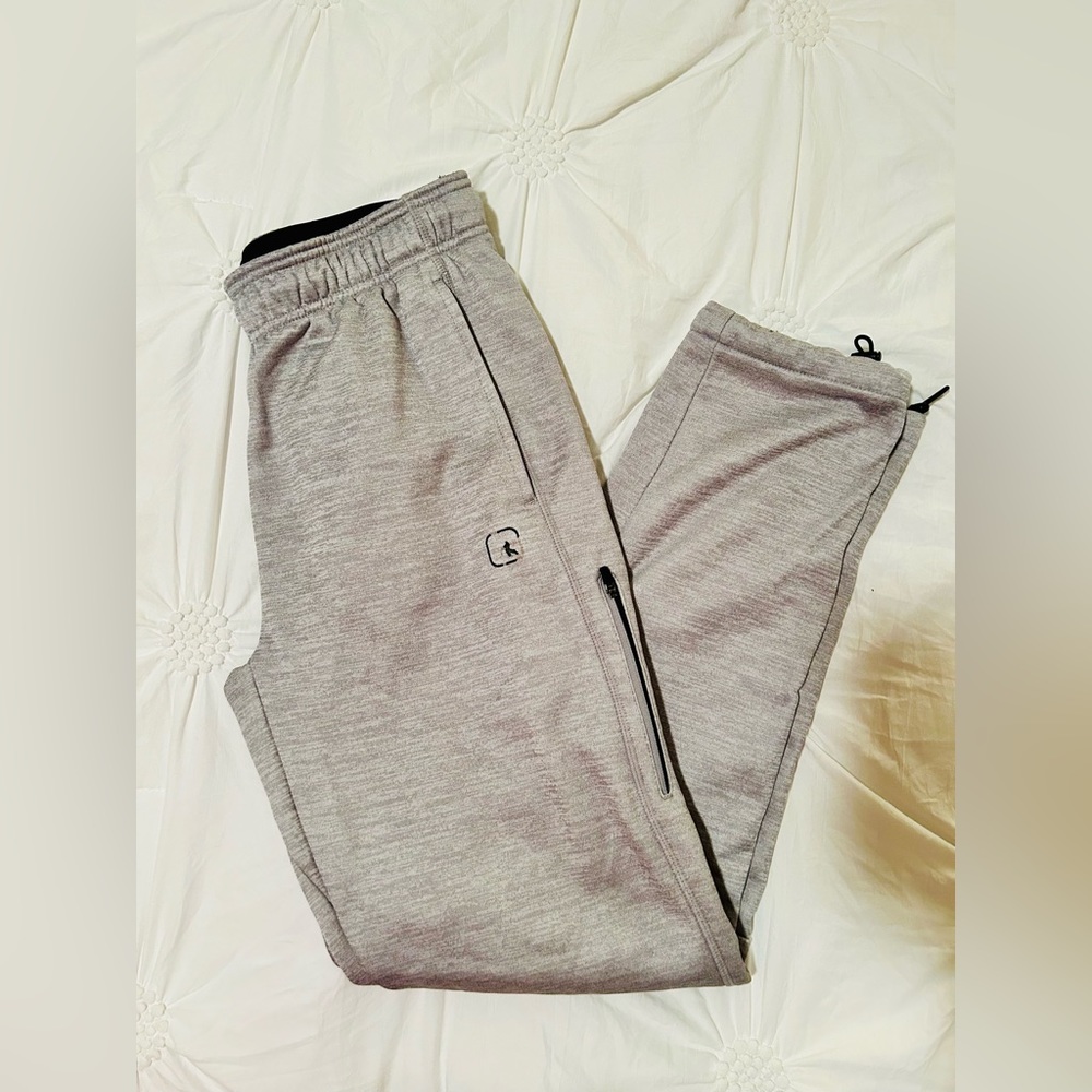 Grey Sweats with cinch bottoms